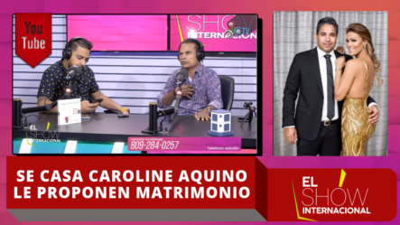 Wilson Sued Comenta Sobre La Propuesta De Matrimonio A La Comunicadora Caroline Aquino