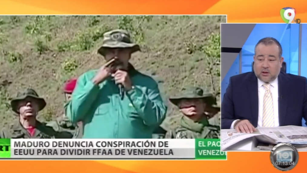 Se Comenta Sobre La Crisis Política En Venezuela En El Programa Hoy Mismo