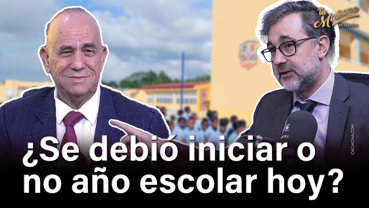 ¿Se Debió Iniciar O No Año Escolar HOY?