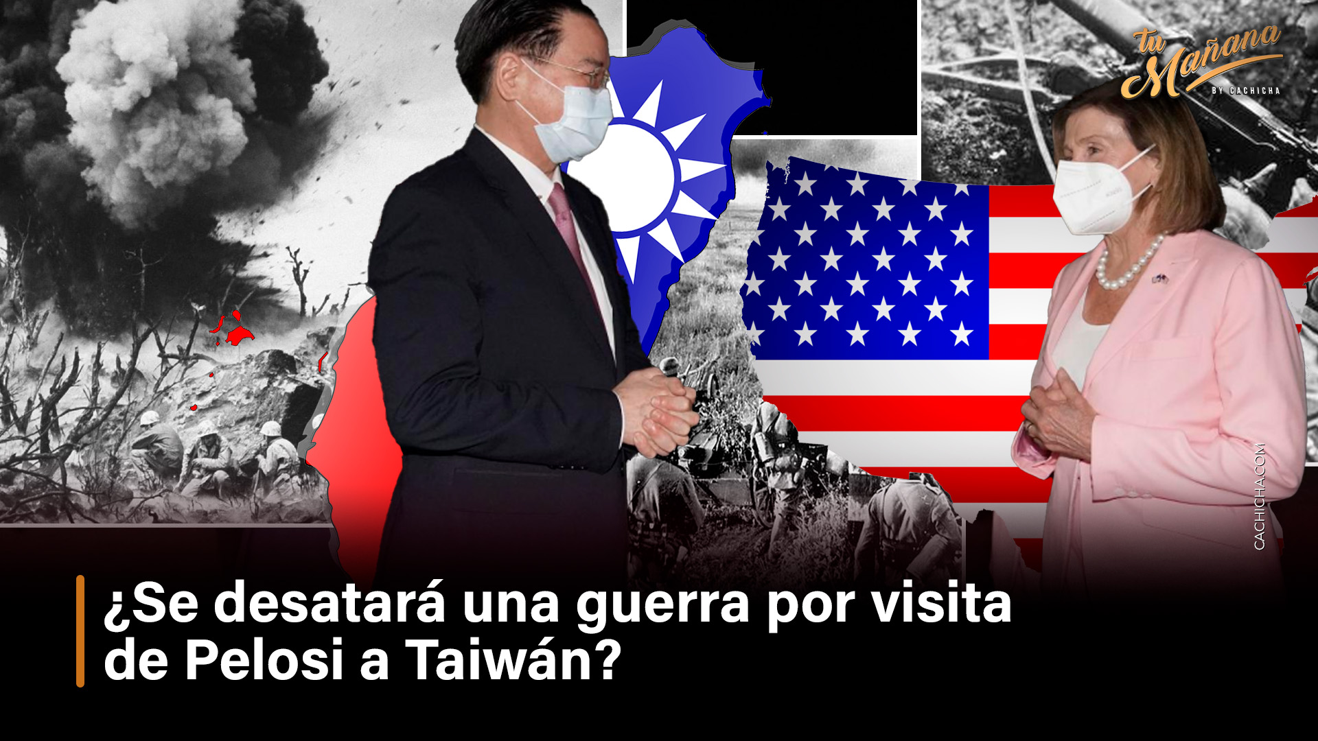 ¿Se Desatará Una Tercera Guerra Por Visita  De Pelosi A Taiwán?
