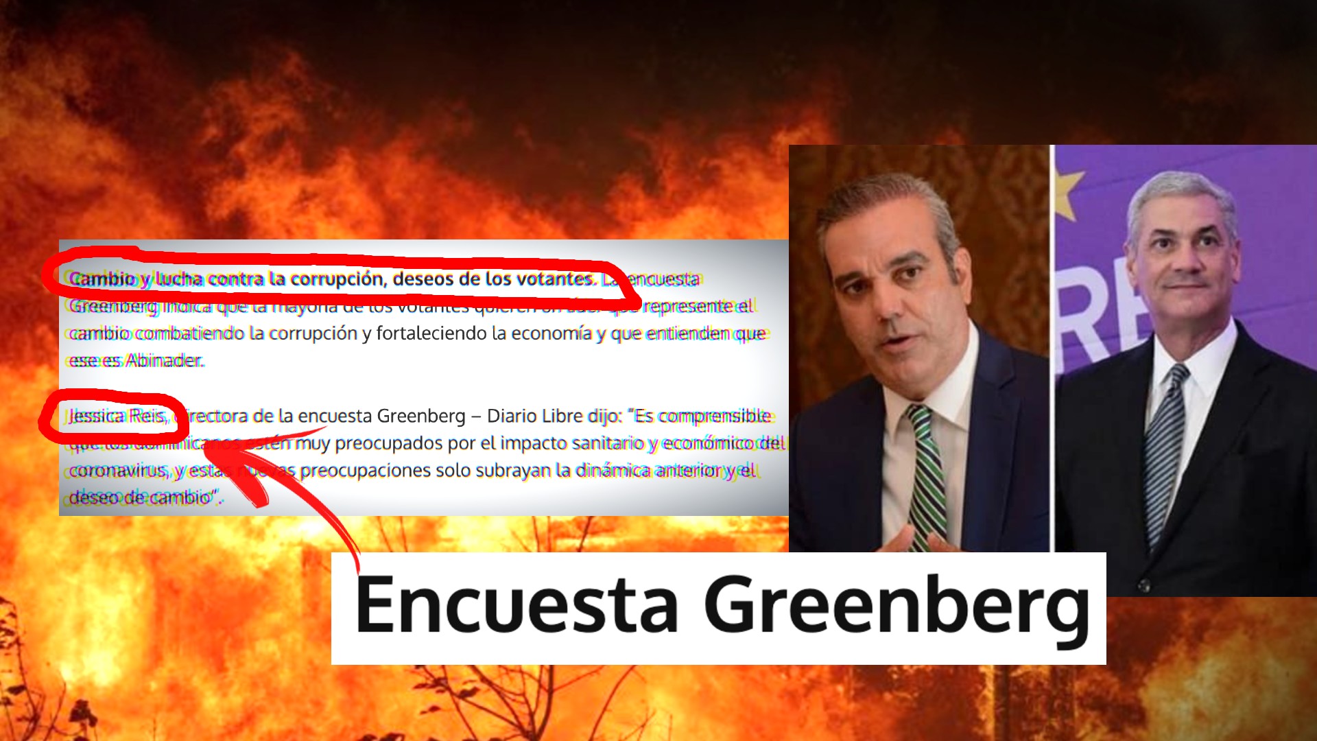 ‘Se La Montan’ A La Que Dirigió La Encuesta Greenberg