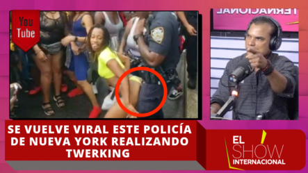 Se Vuelve Viral Este Policía De Nueva York Realizando Twerking Durante Un Desfile En Brooklyn