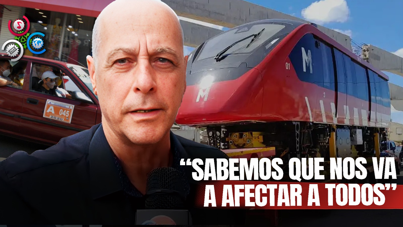 Secretario General De Choferes De Ruta A Asegura Serán Afectados Tras Funcionamiento De Monorriel En Santiago