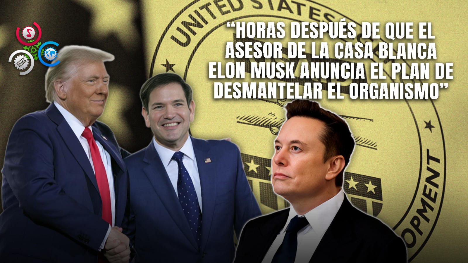 Secretario De Estado Marco Rubio Toma El Mando De USAID