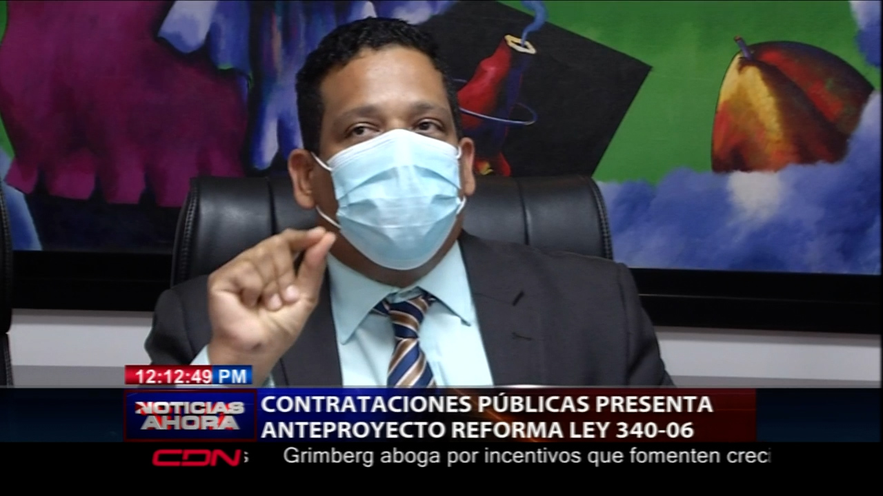 Director De Contrataciones Públicas Aclara Nueva Ley No Permite Sanciones Penales