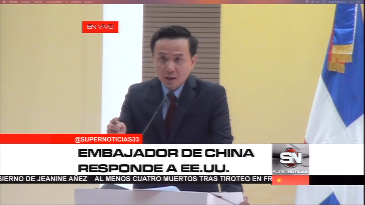 El Embajador De China Responde A EEUU Sobre Las Cámaras De Reconocimiento Facial