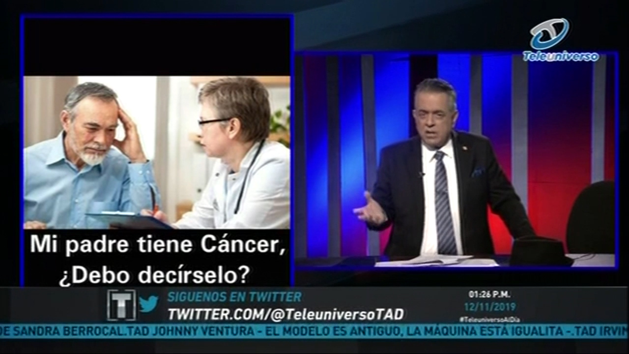 Pregúntale A Juan: Mi Padre Tiene Cáncer ¿Debo Decírselo?