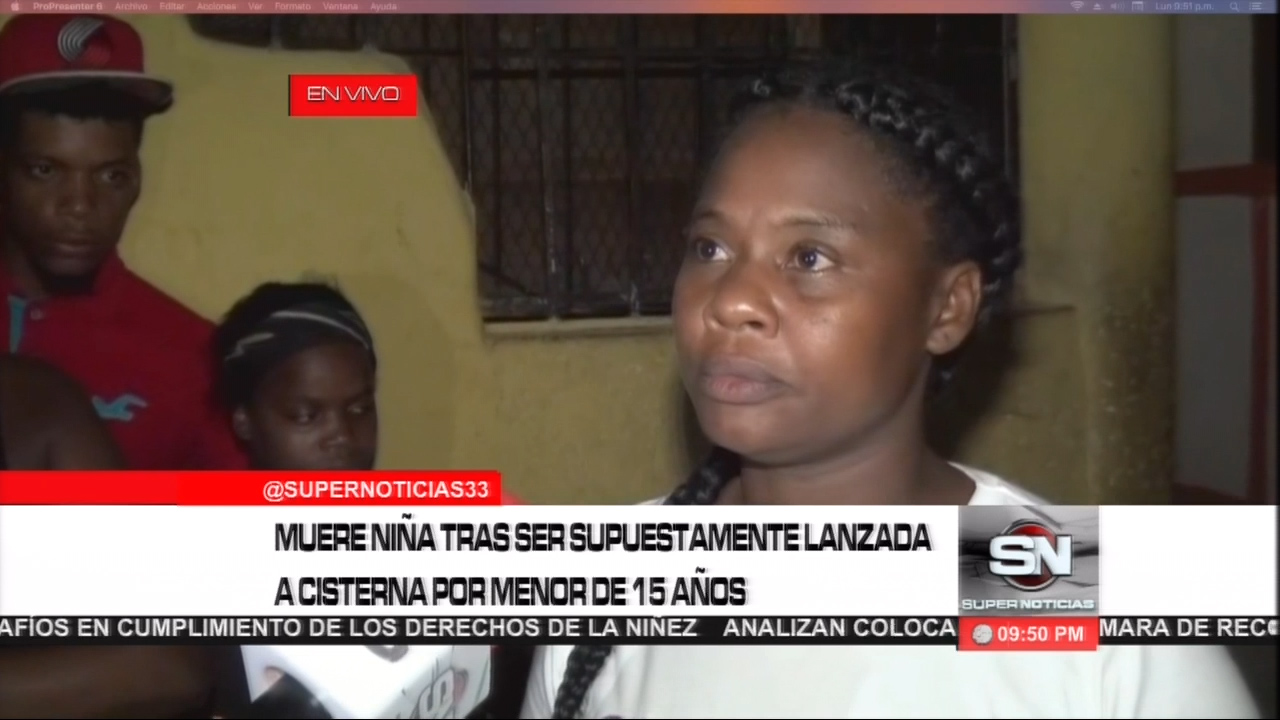 En El Sector De Mendonza Una Niña Muere Ahogada En Una Cisterna Al Ser Lanzada Por Un Menor De 15 Años