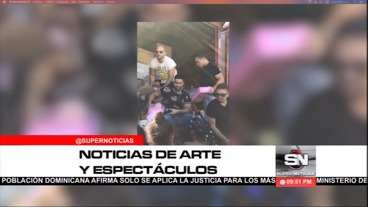 Richard Hernández Presenta El Fin De Año De Los Artistas Y El Día De Reyes