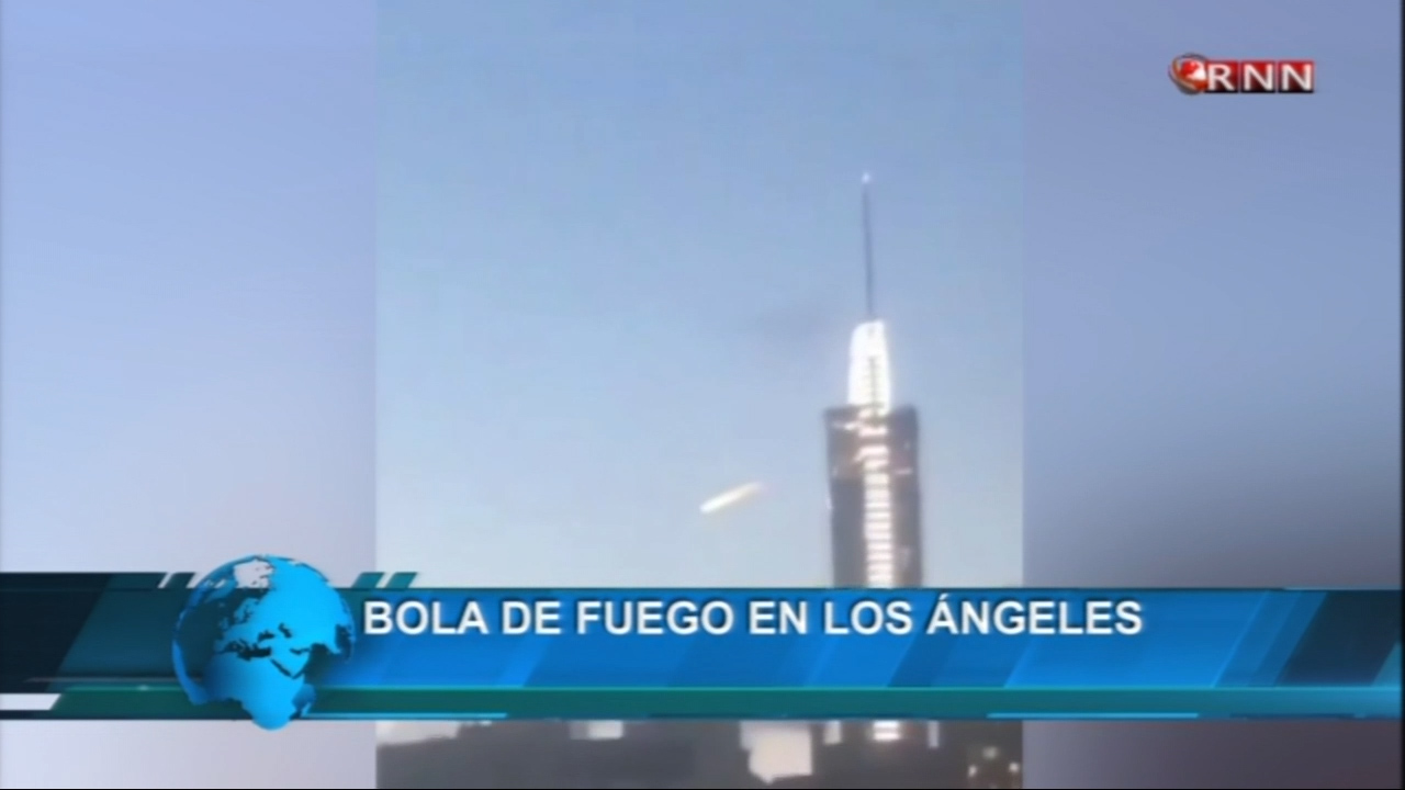 Una Bola De Fuego Dejó La Ciudad De Los Angeles De Boca Abierta