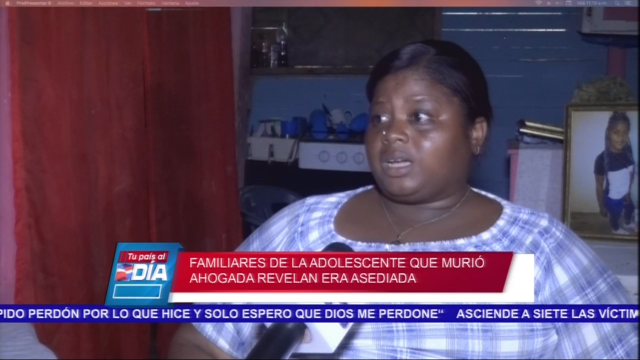Familiares De La Adolescente Que Murió Ahogada Revelan Que Era Asediada Por El Otro Joven