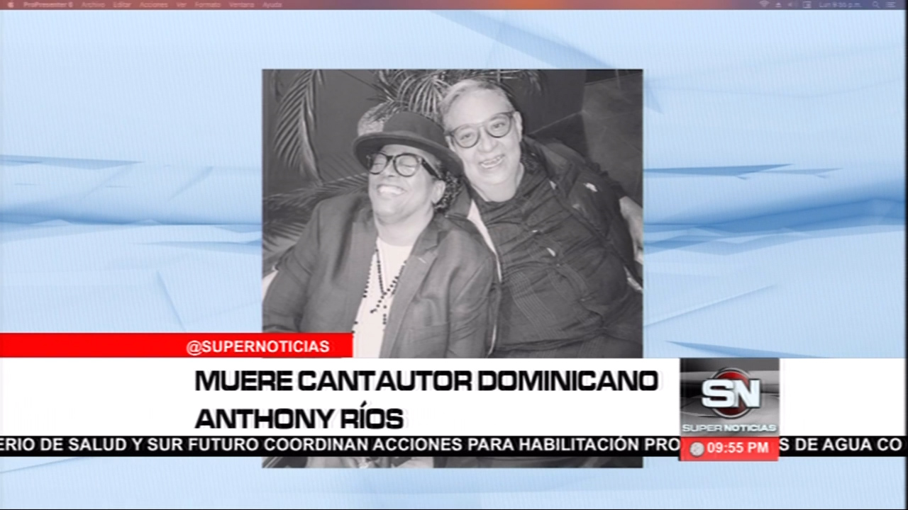 Lo Último Del Arte Y El Espectáculo: Muere El Cantautor Anthony Ríos