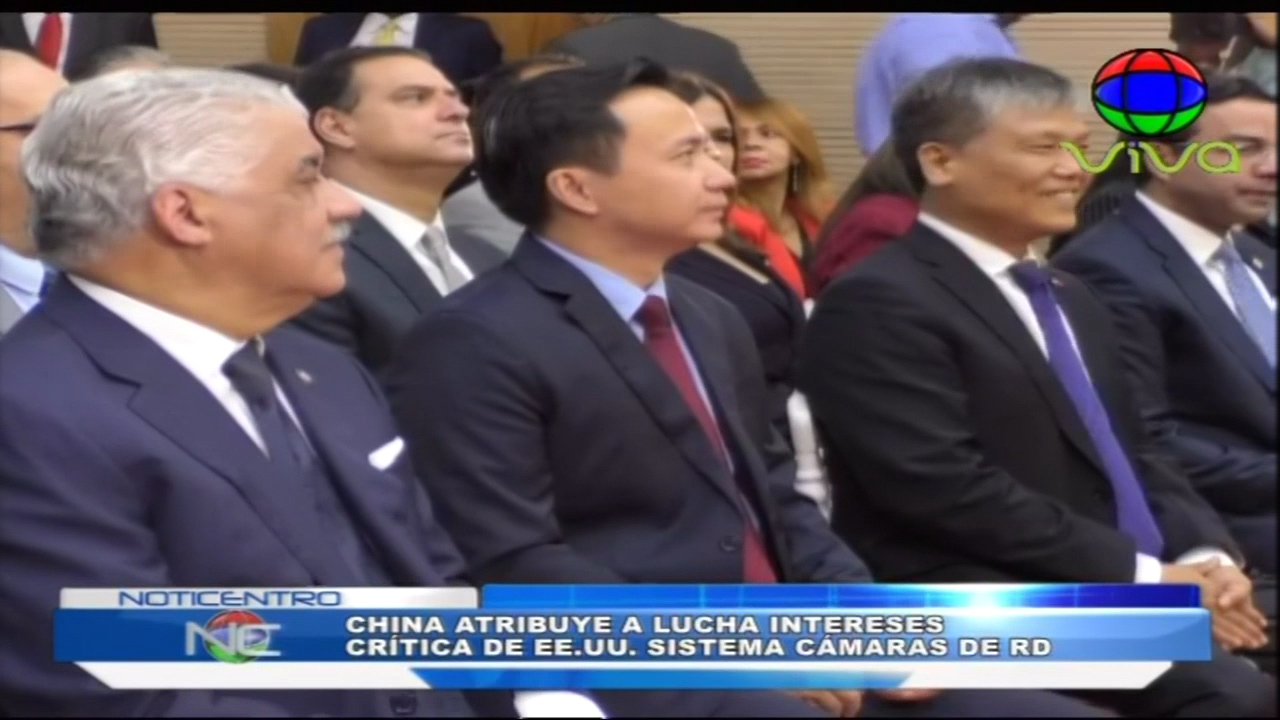 Canciller Miguel Vargas Defiende Sistema De Reconocimiento De Rostro Usado Por El 911 Mientras El Embajador Chino Asegura Declaraciones Senador Marcos Rubio Tienen Intenciones Ocultas