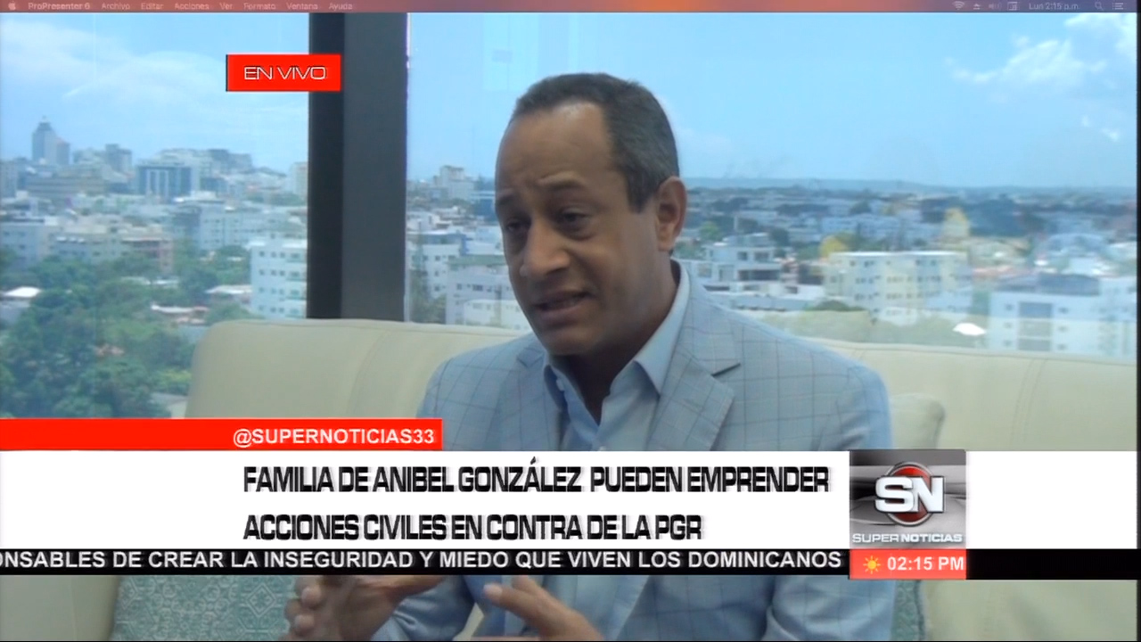 Familia De Anibel González Pueden Emprender Acciones Civiles En Contra De La PGR