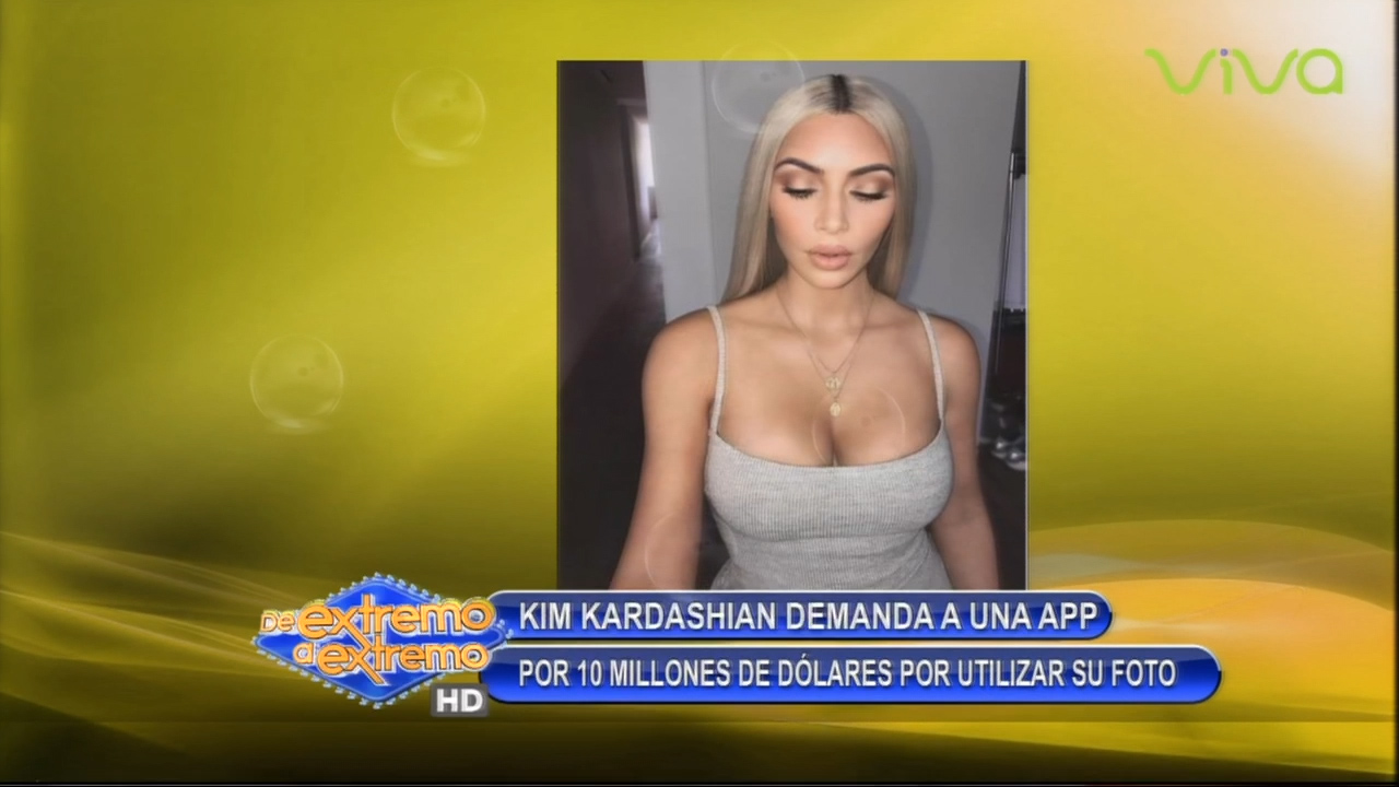 Farándula Extrema: “Kim Kardashian Demanda Creadores De Una App Por 10 Millones De Dólares Por Utilizar Su Foto”
