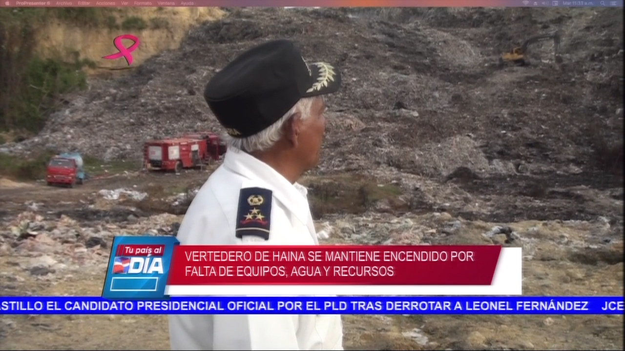 Vertedero De Haina Se Mantiene Encendido Por Falta De Equipos, Agua Y Recursos