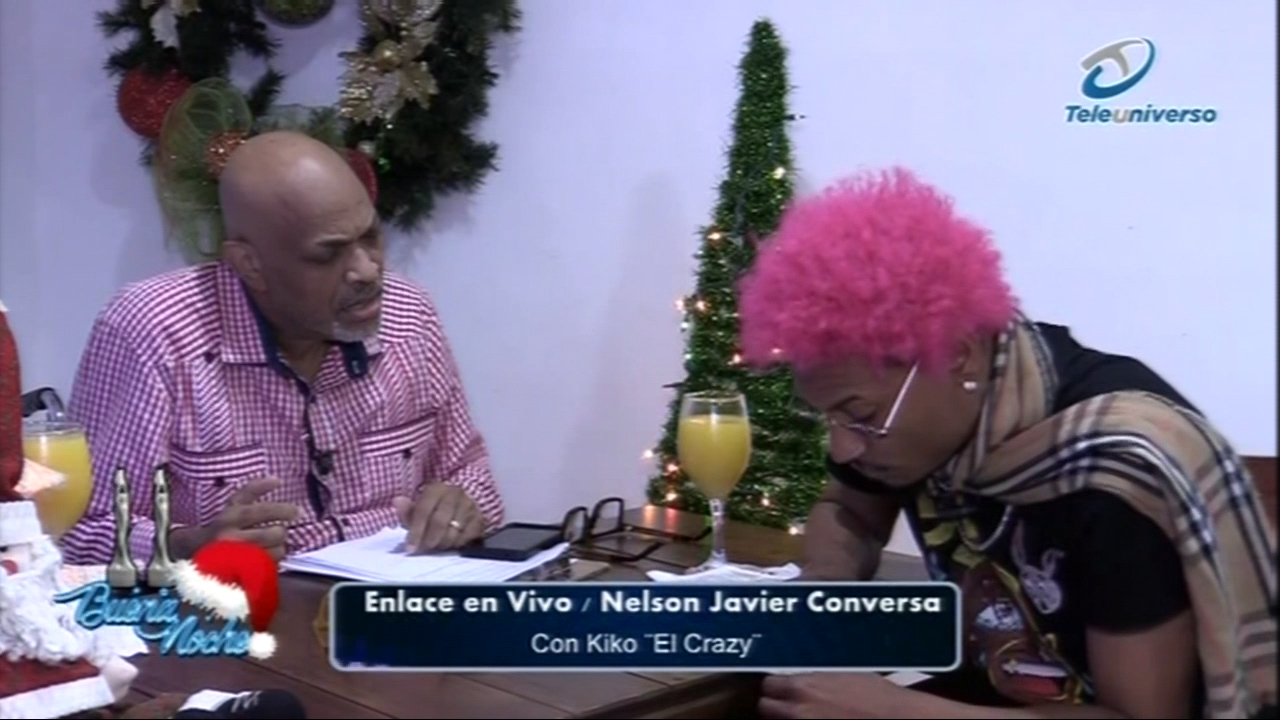 Conociendo El Lado Sensible De Kiko “El Crazy” Junto A Nelson Javier En Buena Noche