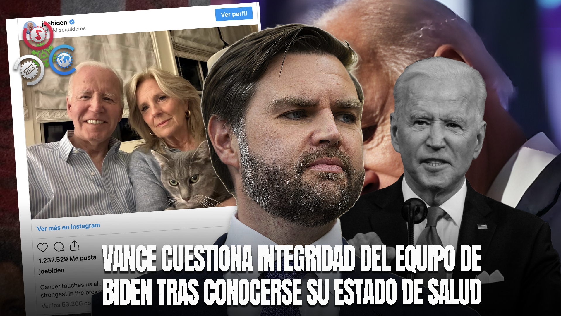 Senador Vance Acusa Al Entorno De Joe Biden De Ocultar Su Deterioro Tras Revelarse Diagnóstico