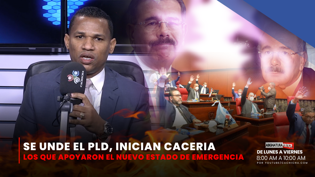 Se Armó La Cacería En El PLD Contra Los Que Apoyaron El Nuevo Estado De Emergencia | Asignatura Política