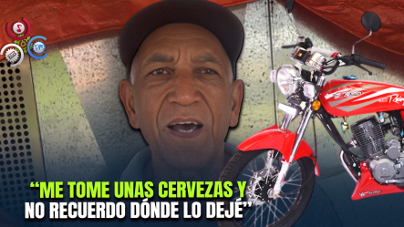 Señor Pide Ayuda Para Encontrar Su Motor Tras Pasarse De Tragos En Bayaguana