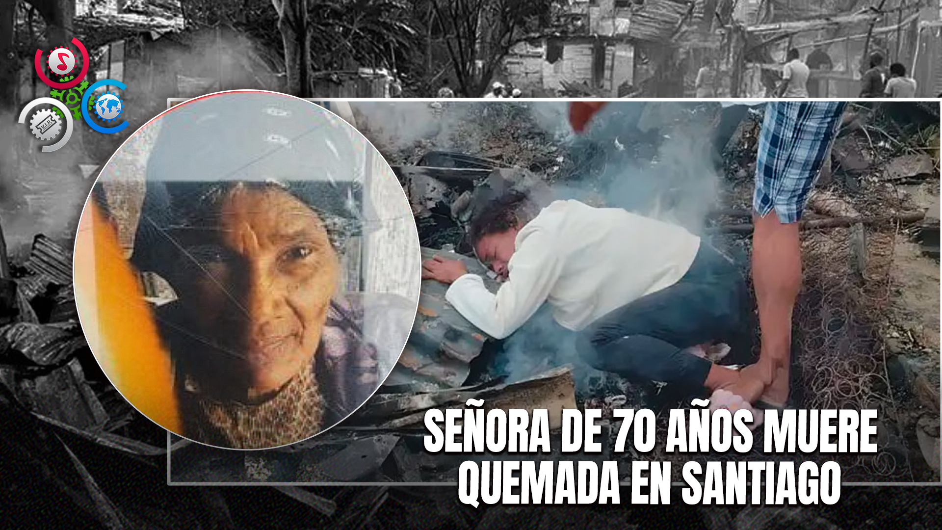 Incendio En Santiago Oeste, Deja Una Señora De 70 Años Sin Vida