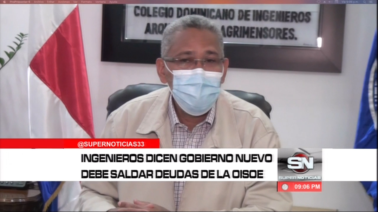 Ingenieros Dicen Que El Gobierno Debe Saldar Las Deudas De La OISOE