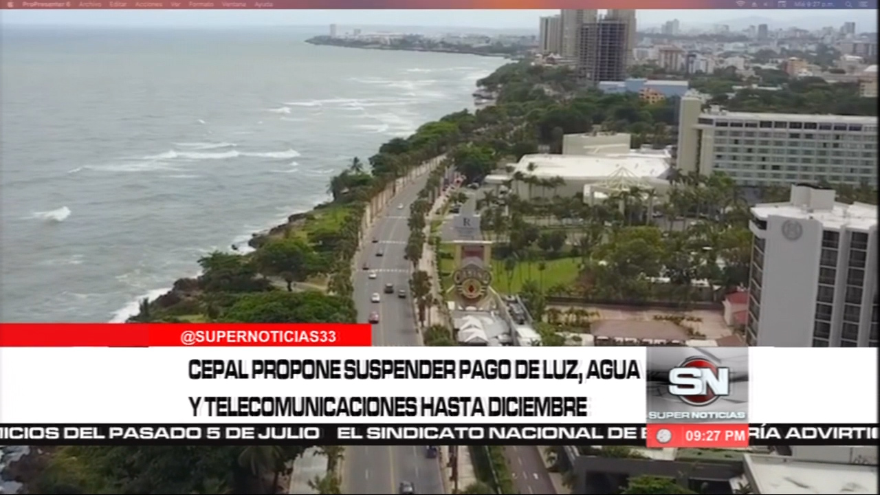 El CEPAL Propone La Suspensión Del Pago De Servicios Hasta Finales De Este Año