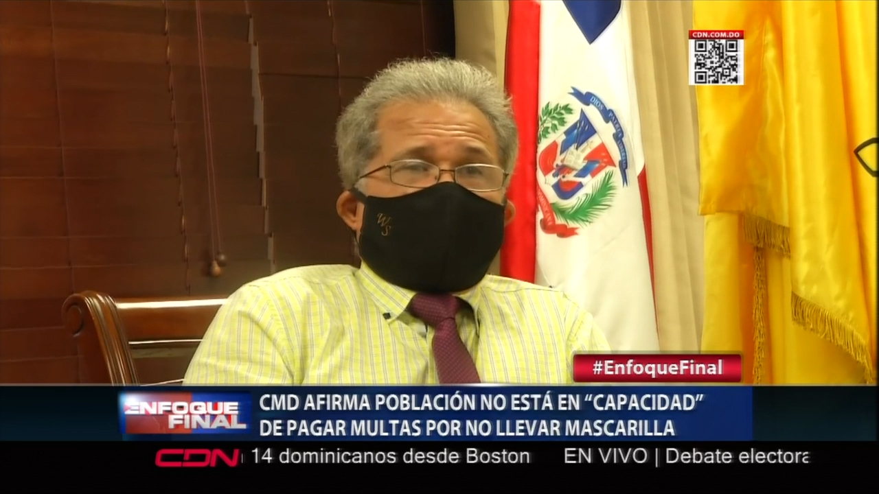 CMD Afirma La Población No Está En “capacidad” De Pagar Ningún Tipo De Multas
