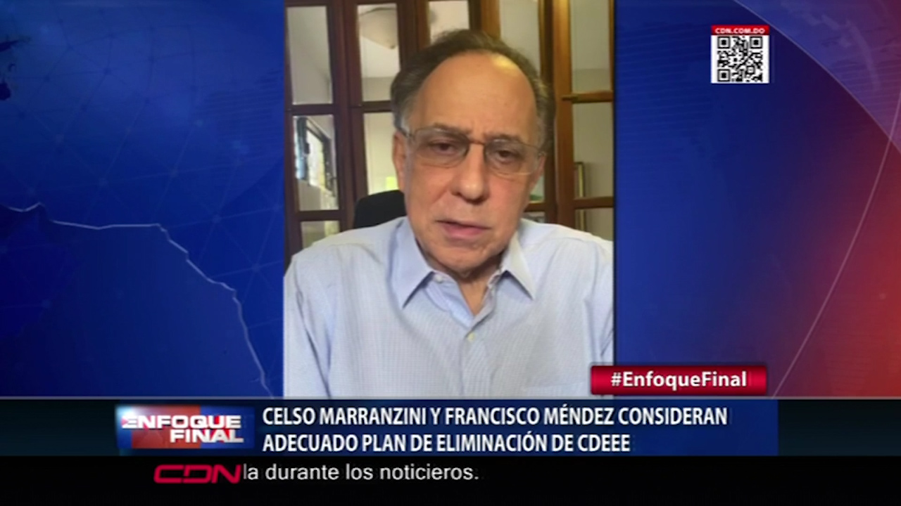 Celso Marranzini Considera Como Una Acción Adecuada La Eliminación De La CDEEE