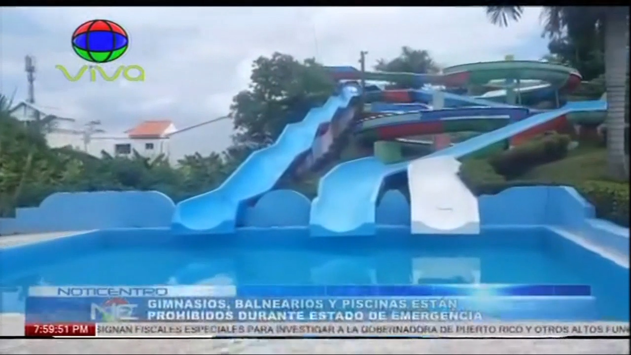 Gimnasios, Balnearios Y Piscinas Públicas Quedan Prohibidos Durante El Estado De Emergencia