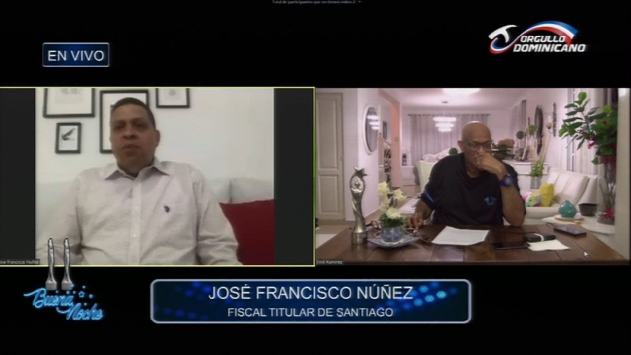 Fiscal De Santiago Ofrece Detalles De Los Procesos Que Se Llevan A Cabo En La Fiscalía Ante Coronavirus En Santiago