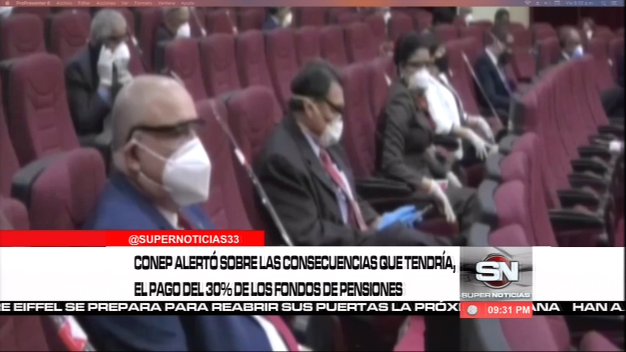 El CONEP Advierte Sobre Las Consecuencias El Pago Del 30% De AFP