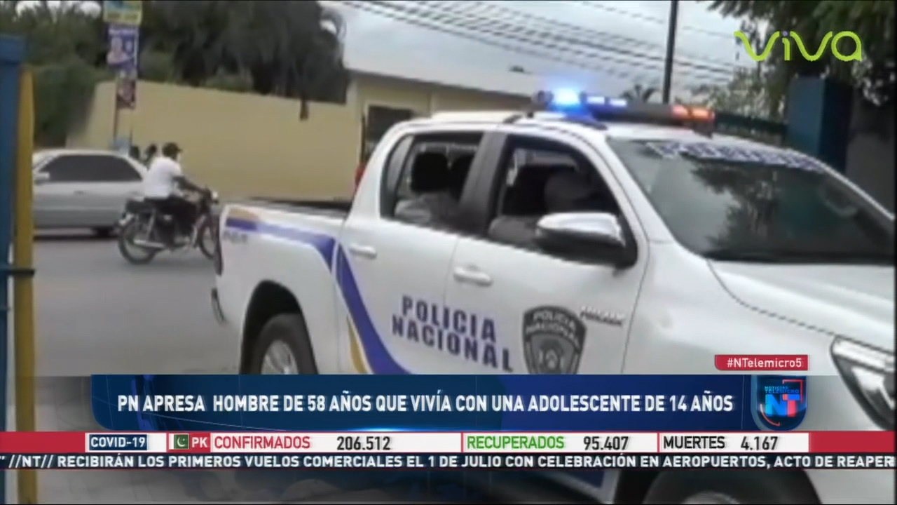 En Pedernales Un Hombre De 58 Años Fue Apresado Porque Convivía Con Una Menor De 14 Años