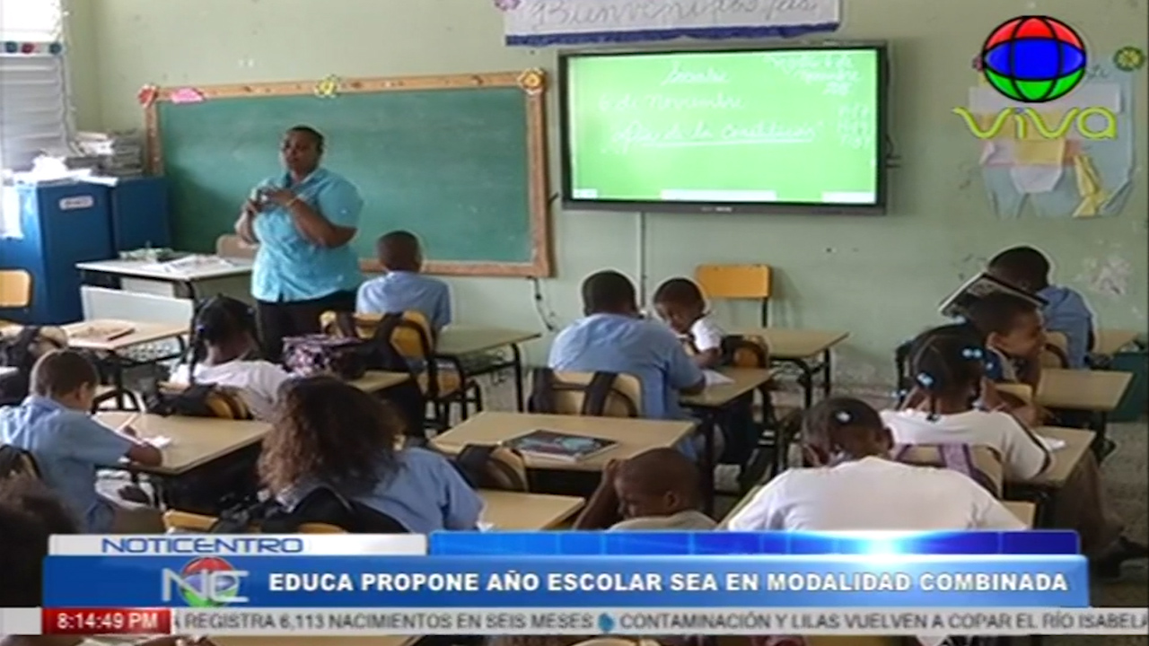 EDUCA Propone Que El Año Escolar Sea En Modalidad Combinada