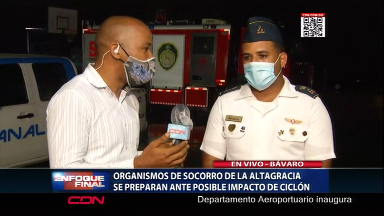 Los Organismos De Socorro De La Altagracia Se Preparan Ante El Posible Impacto De La Tormenta Isaías