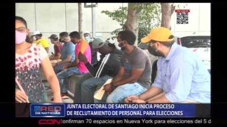 Presidente De La Junta Electoral De Santiago Da Inicio Al Reclutamiento De Personal Para Las Elecciones