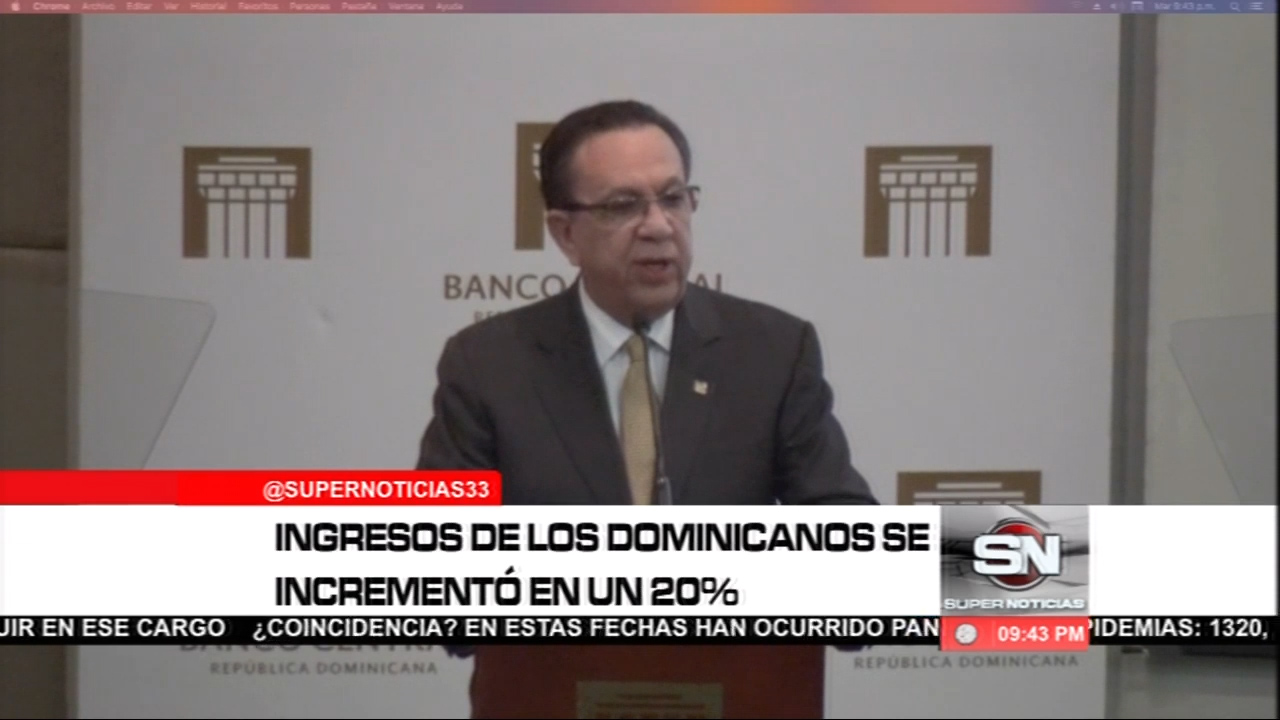 Según El Banco Central Los Ingresos Mensuales A Aumentado Hasta Un 20% En Los Hogares