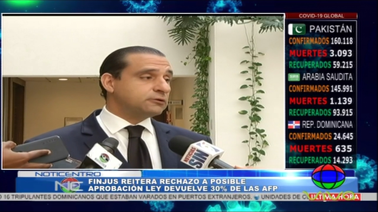 FINJUS Reitera Rechazo A Posible Aprobación De Ley Que Devuelve El 30% Del AFP
