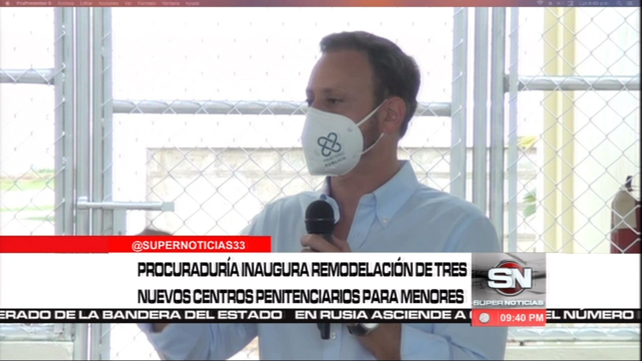 La PGR Inaugura La Remodelación De Tres Nuevos Centros Penitenciarios Para Menores