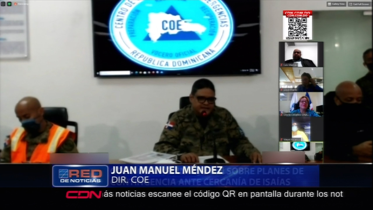 El COE Habilita 2496 Albergues Para Posibles Evacuados Por El Paso De La Tormenta Isaías