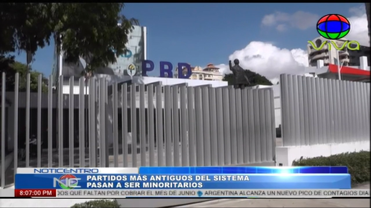 Los Partidos Más Antiguos Del Sistema Político Pasan A Ser Partidos Minoritarios