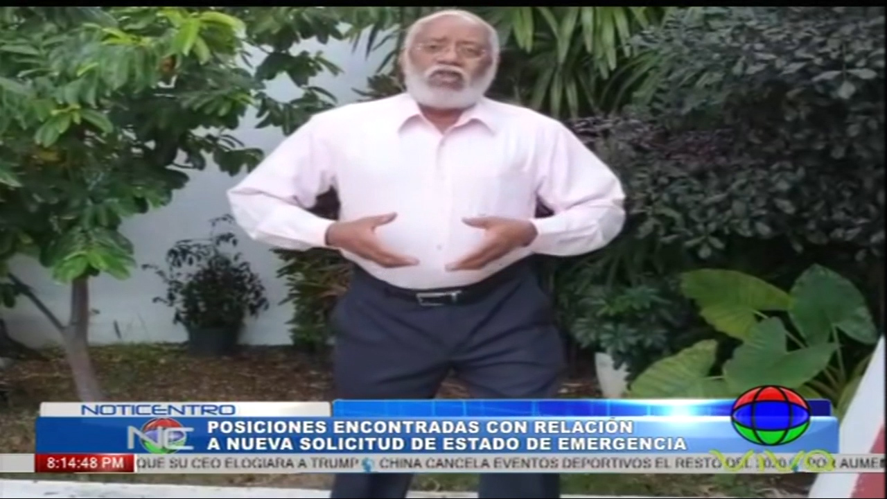 Diferentes Posiciones Encontradas Con Relación A Una Nueva Solicitud De Estado De Emergencia