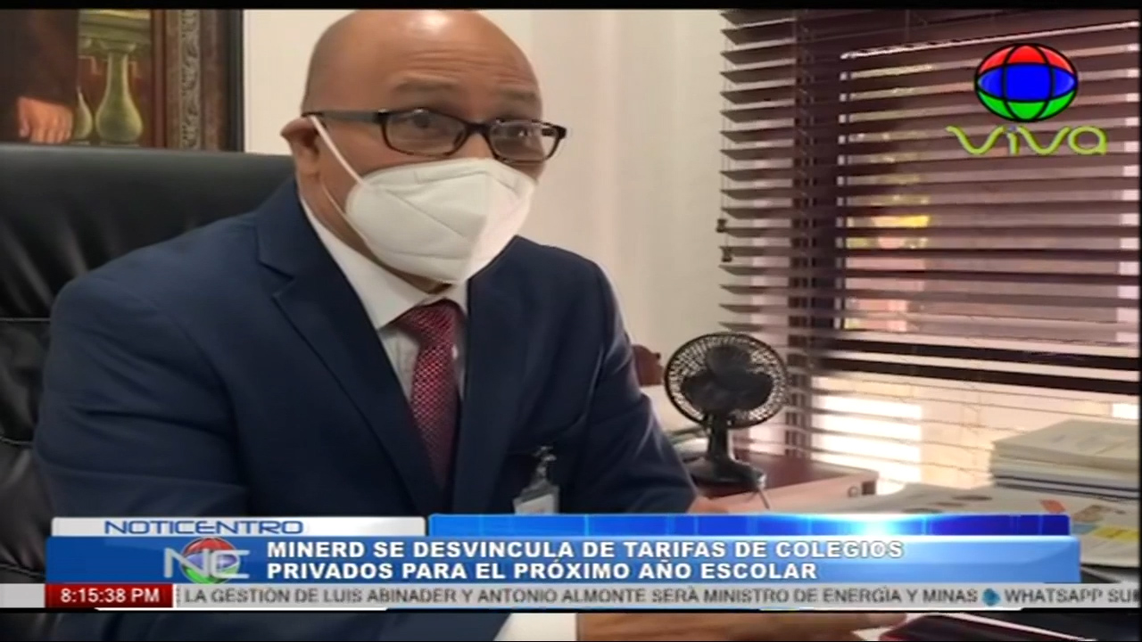 El MINERD Se Desvincula De Las Tarifas De Colegios Privados Para El Próximo Año Escolar