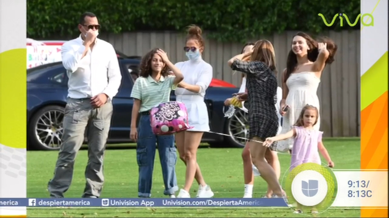 A Pesar De La Pandemia JLO Se Las Ingenió Para Celebrar El Cumpleaños De La Hija De ARod