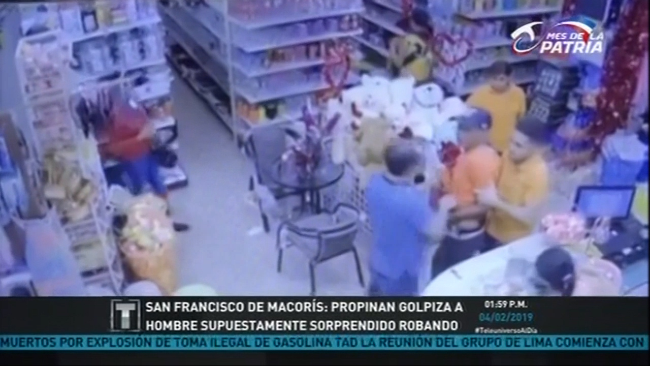 San Francisco De Macorís: Dan Golpiza A Hombre Supuestamente Sorprendido Robando