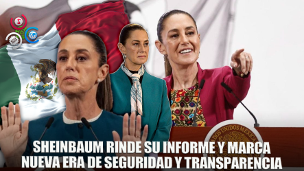 Sheinbaum Da Su Informe Mientras Ministros De La Suprema Corte Toman Protesta