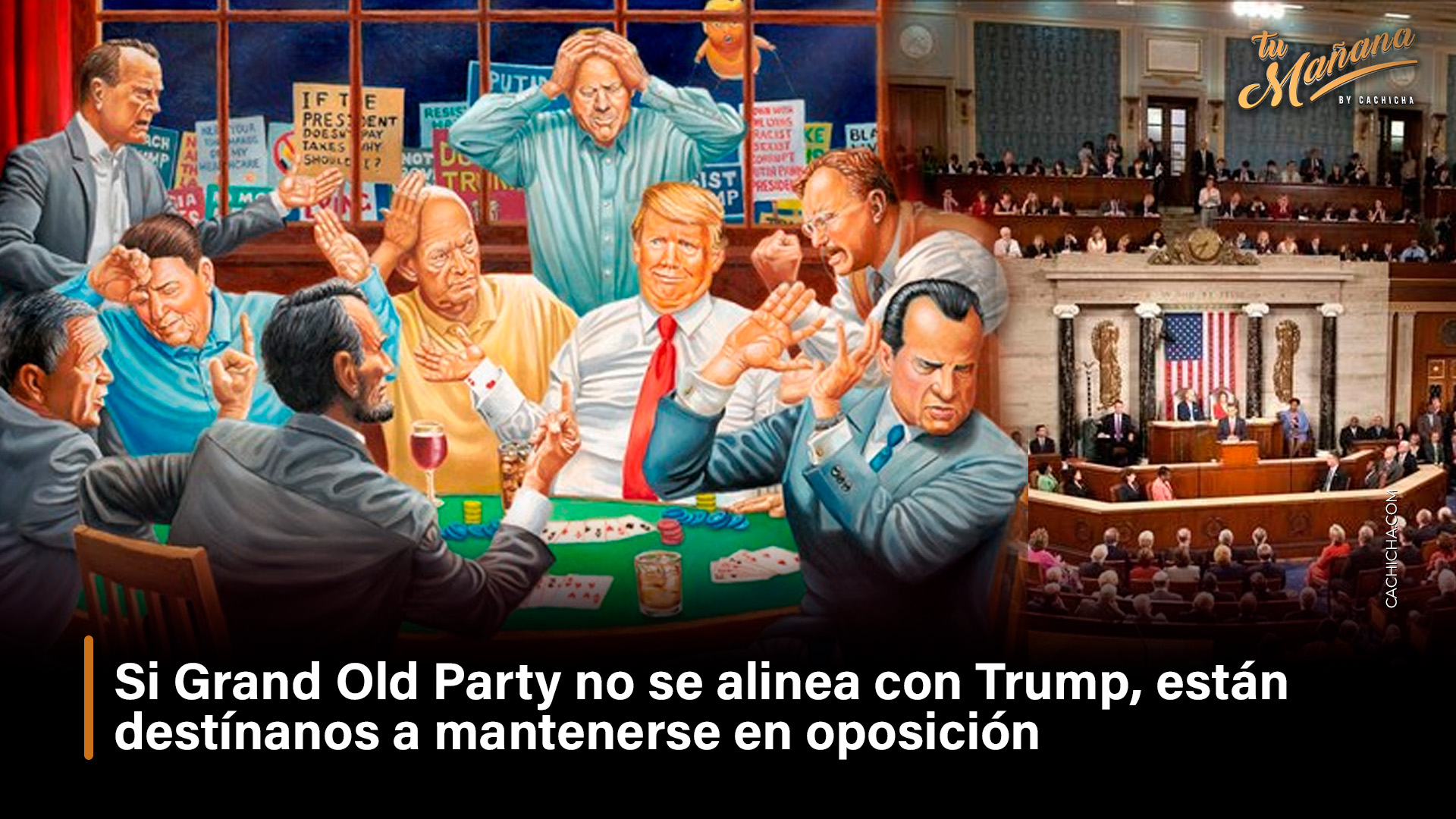 Si Grand Old Party No Se Alinea Con Trump, Están Destínanos A Mantenerse En Oposición