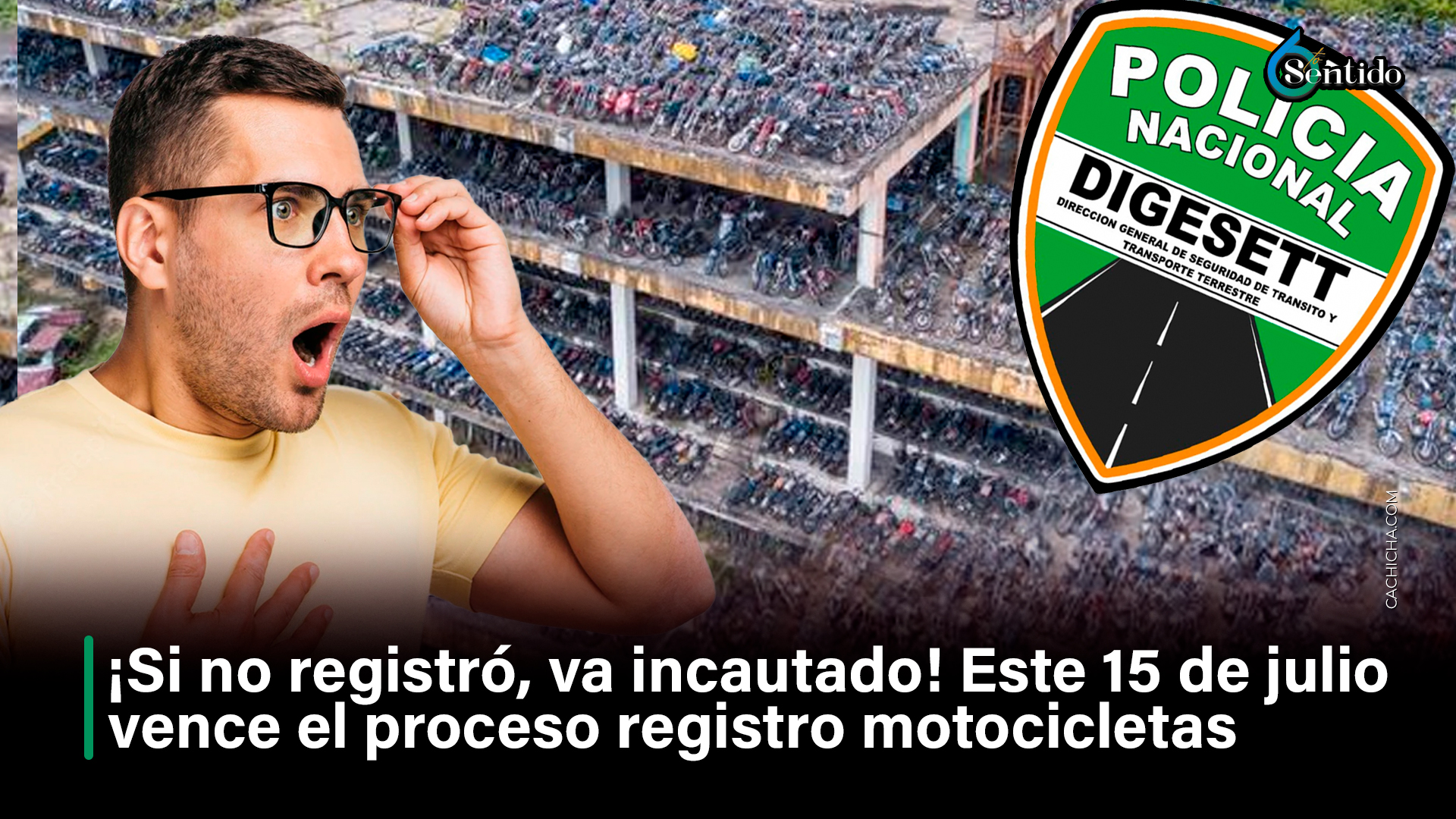 ¡Si No Registró, Va Incautados! Vence Proceso Registro Motocicletas
