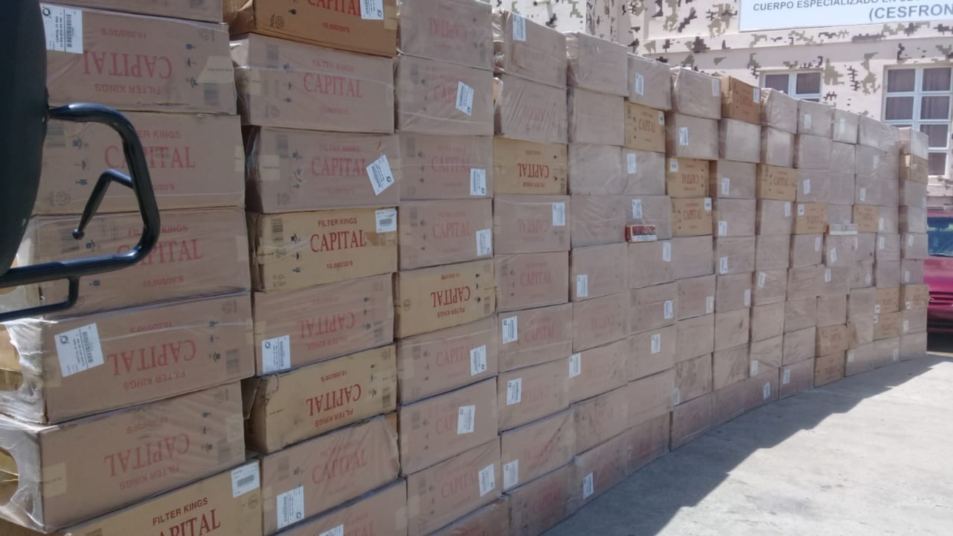 Incautan Medio Millón De Unidades De Cigarrillos En Dajabón