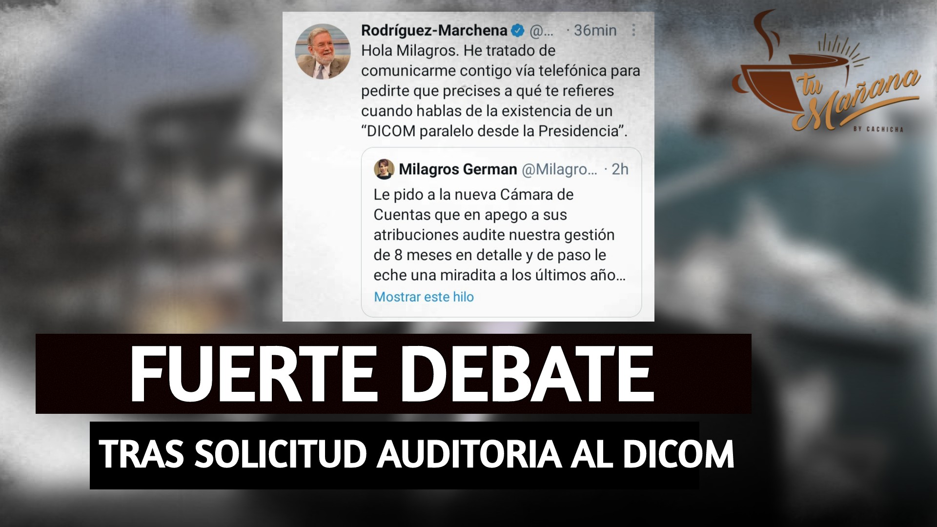 Fuerte Debate Tras Milagros Germán Solicitar Auditoria Al DICOM | Tu Mañana